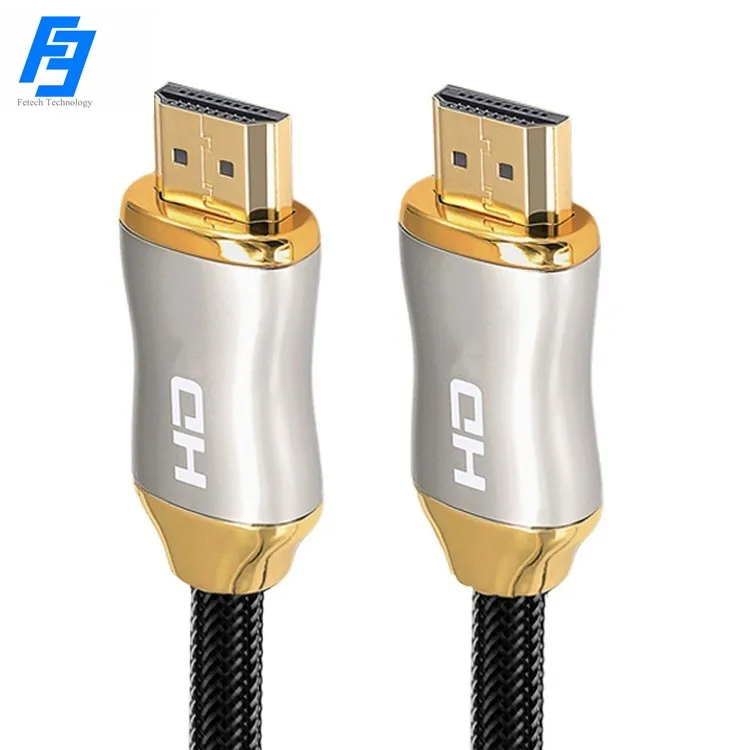 8K HDR HDTV Cable 2M Long Top Quality Tinplate Shield Replication Mode Extended Mode 3D 48Gbps Ultra High Speed HD 2.1 Cable
