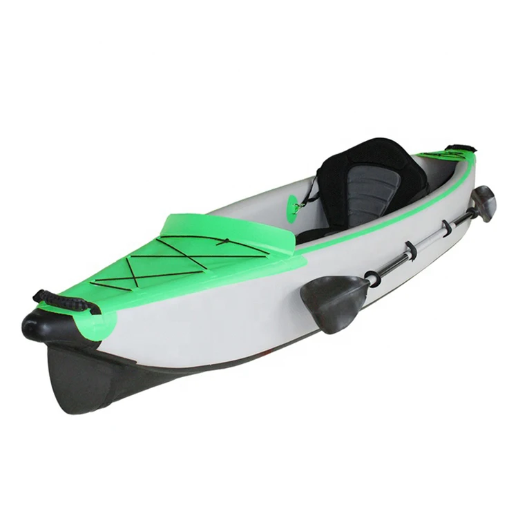 LULUSKY Chinese Suppliers Inflatable  Single Canoe Dropstitch Kayak