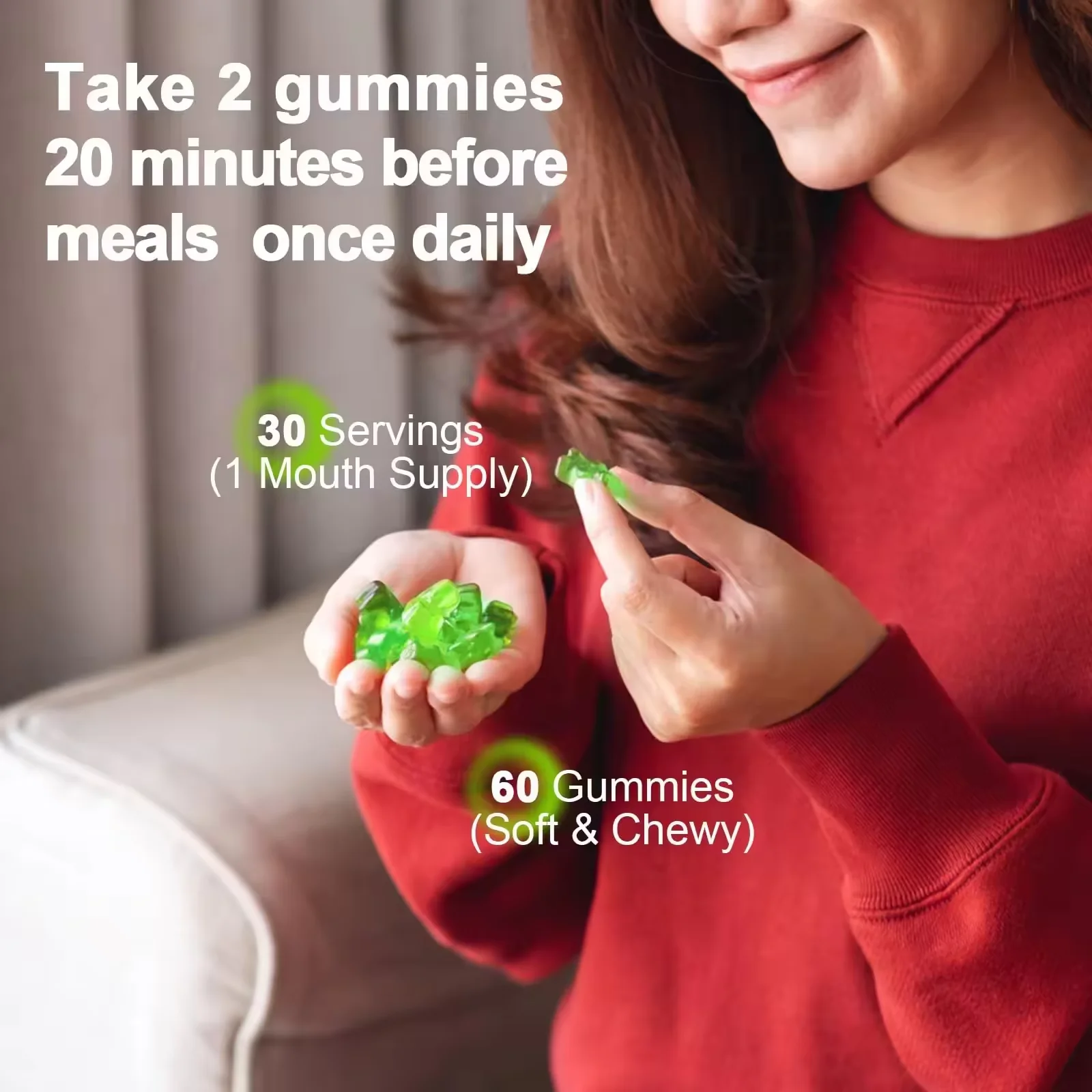 Organic Soursop Graviola Leaves Extract Supplement Organic  Graviola Leaf Gummies For Respiratory