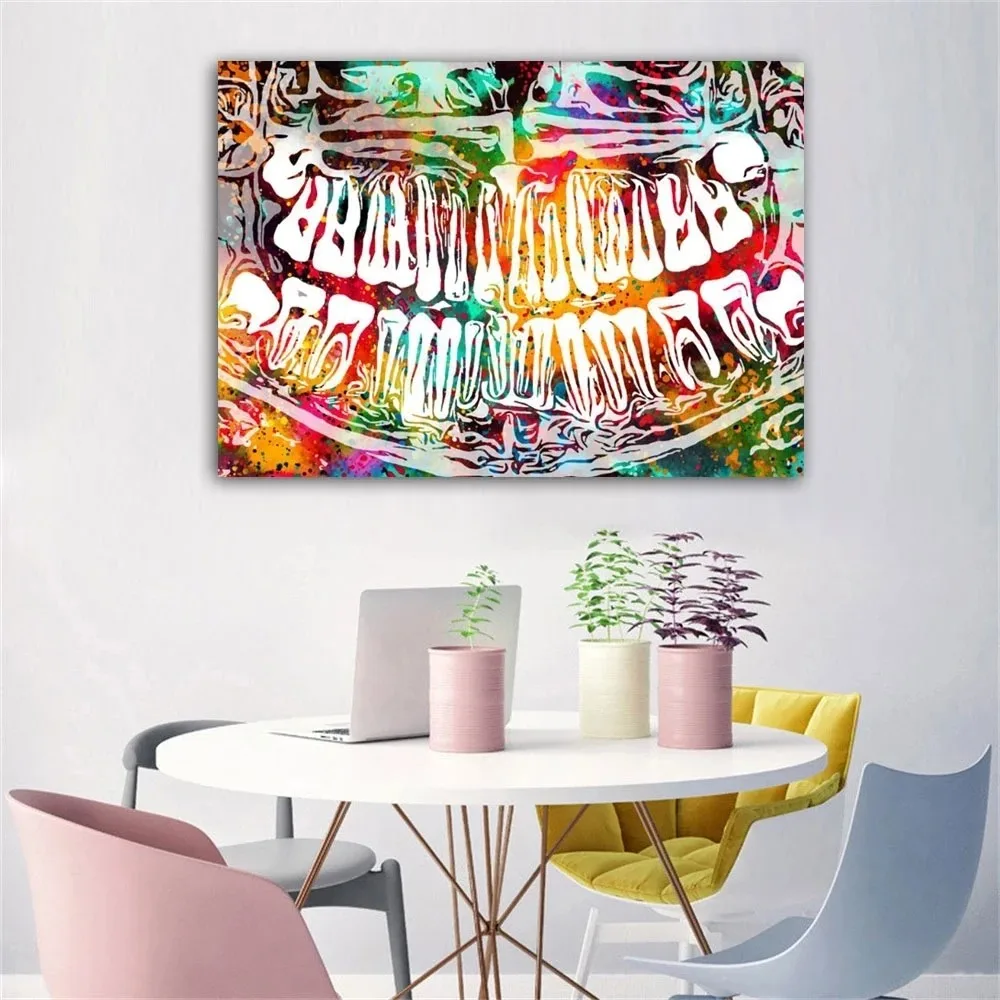 Tooth Implant Canvas Wall Painting Dental Art Poster Dentist Anatomy Prints Medical Wall Art Pictures Hospital Clinic Decoration
