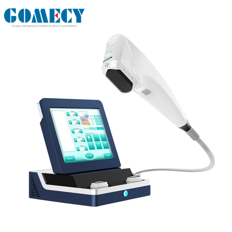 
GOMECY Best Portable 9D Hifu Facelift Anti Aging Beauty Machine for Abdomen Double Chin Fat Loss 