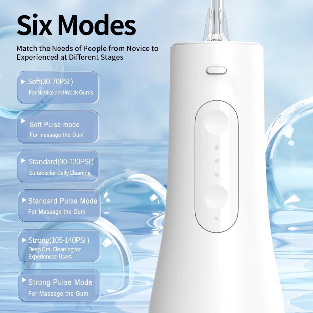 Wholesale  Household Dental Water Flosser Combo Electric USB Battery Patent Brush Floss Removing Food Debris Plaque Care