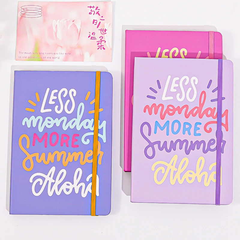 Wholesale 2024 trend customized hardcover notebooks school budget note book