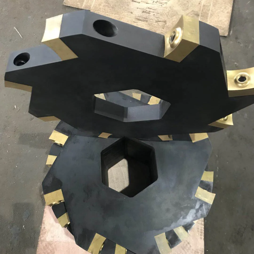 Forever pallet,tins ,rubber ,plastic ,wood two shafts shredder machine blade