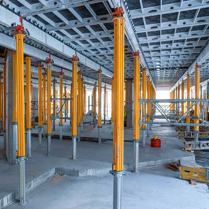 TECON Aluminum High Efficient Slab Formwork System with MP Props Concrete alu-deck Panels Form Molds for Construction Buildings