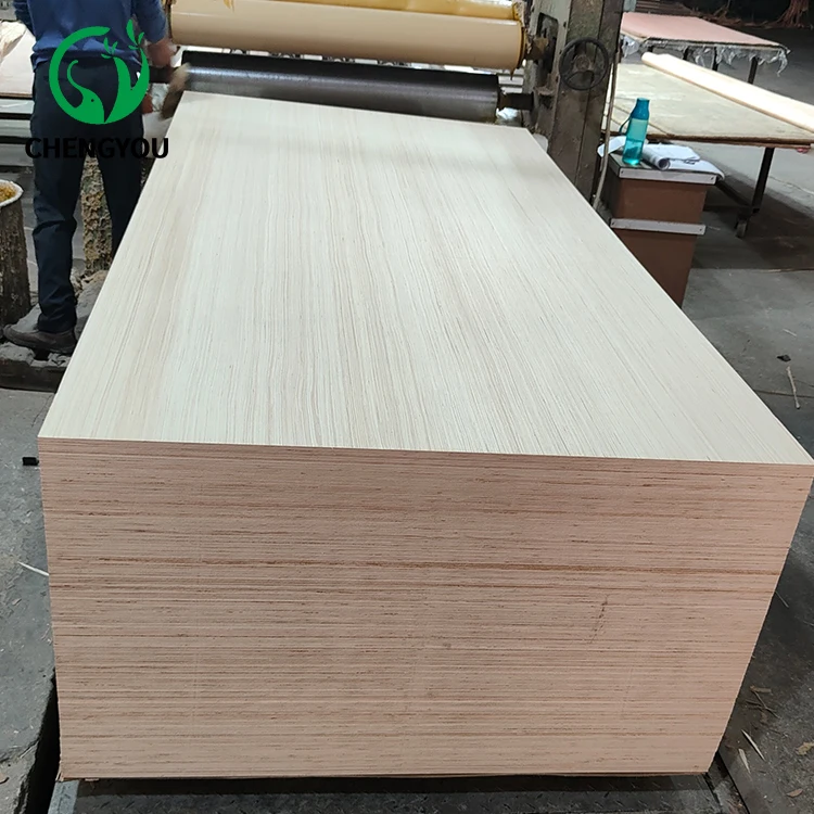 Raw Materials 18mm Plywood Office Furniture Plank Melamine Veneer Ply Price Sheet Factory Direct Wholesale
