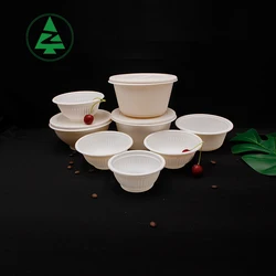 Competitive price wholesale customized size Eco-friendly  biodegradable  food container corn starch  bowls
