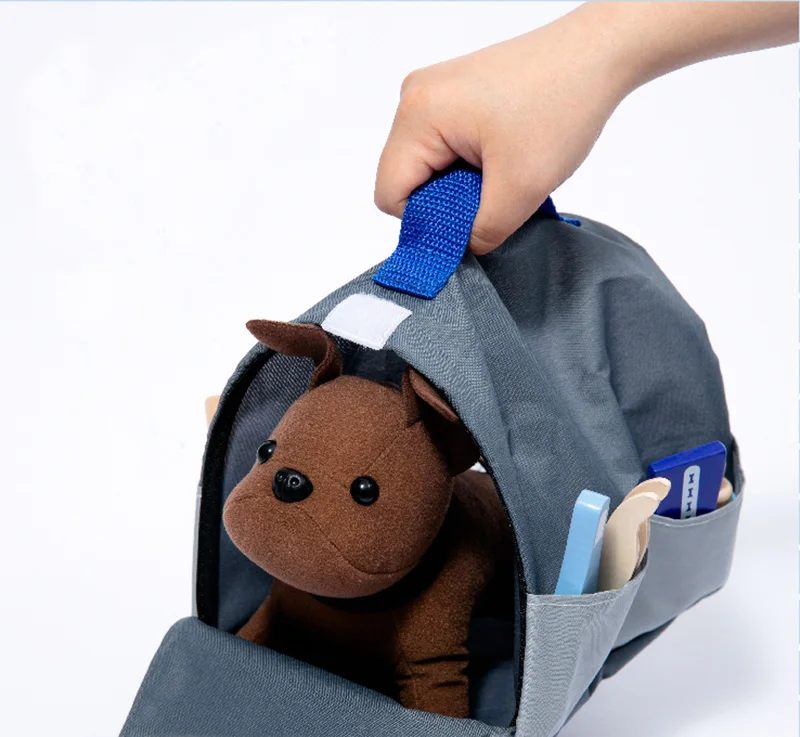 New Style Preschool Pretend Play Dog Pet Doctor Toys Set for Kids