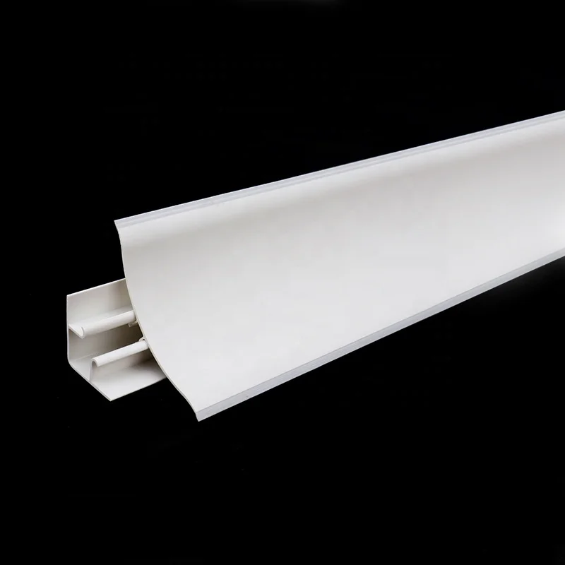 CM-60-A, Ruitai Plastic Decorative Moulding PVC Coving Cornice Crown Moulding PVC Skirting moulding