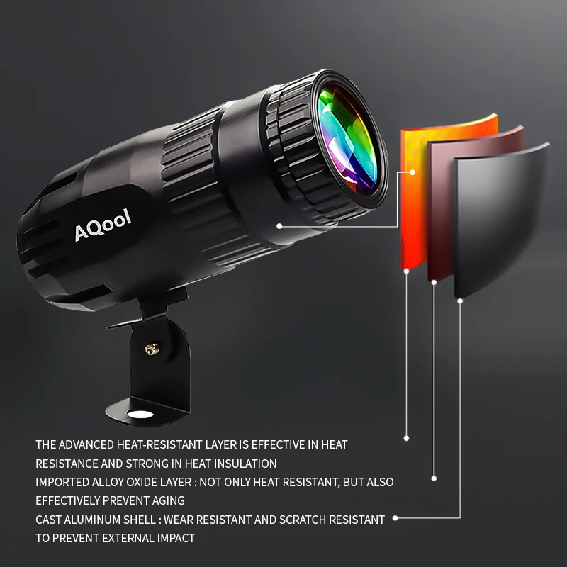 RGB Led Beam Stage Effect Ball  Beam Spotlight Move Head Stage Light Party Bar Disco Dj Lights Mini Laser Stage Lighting