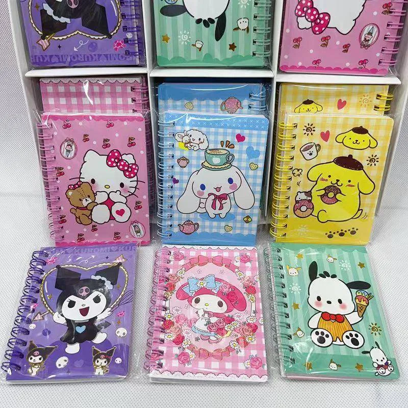Animal Cute A7 Coil Book High Beauty Kawaii Cartoon Notebook Student Thi