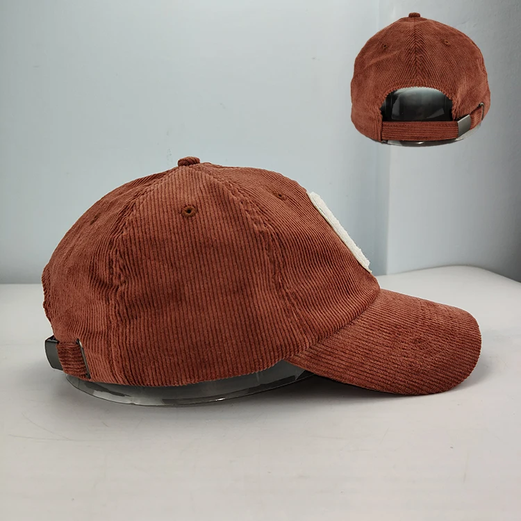 Able Casquettes Corduroy Brown Vintage New York Baseball Cap Custom Yupoong Ny Hats For Men