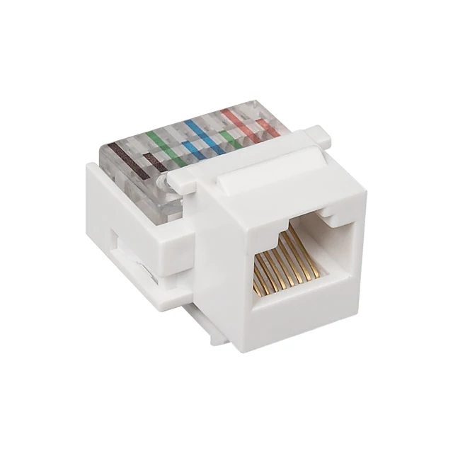  Модульный разъем RJ45 Keystone Jack Ethernet Cat 5e вставной сетевой