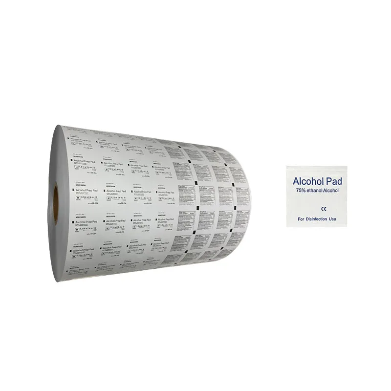 Medical Grade Aluminum Foil Paper For Alcohol Swab