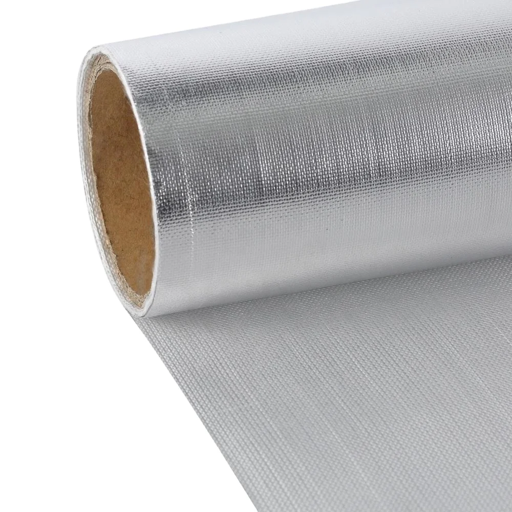 Multi-Purpose Aluminum Foil Glass Fiber Fabric For Construction And Automotive