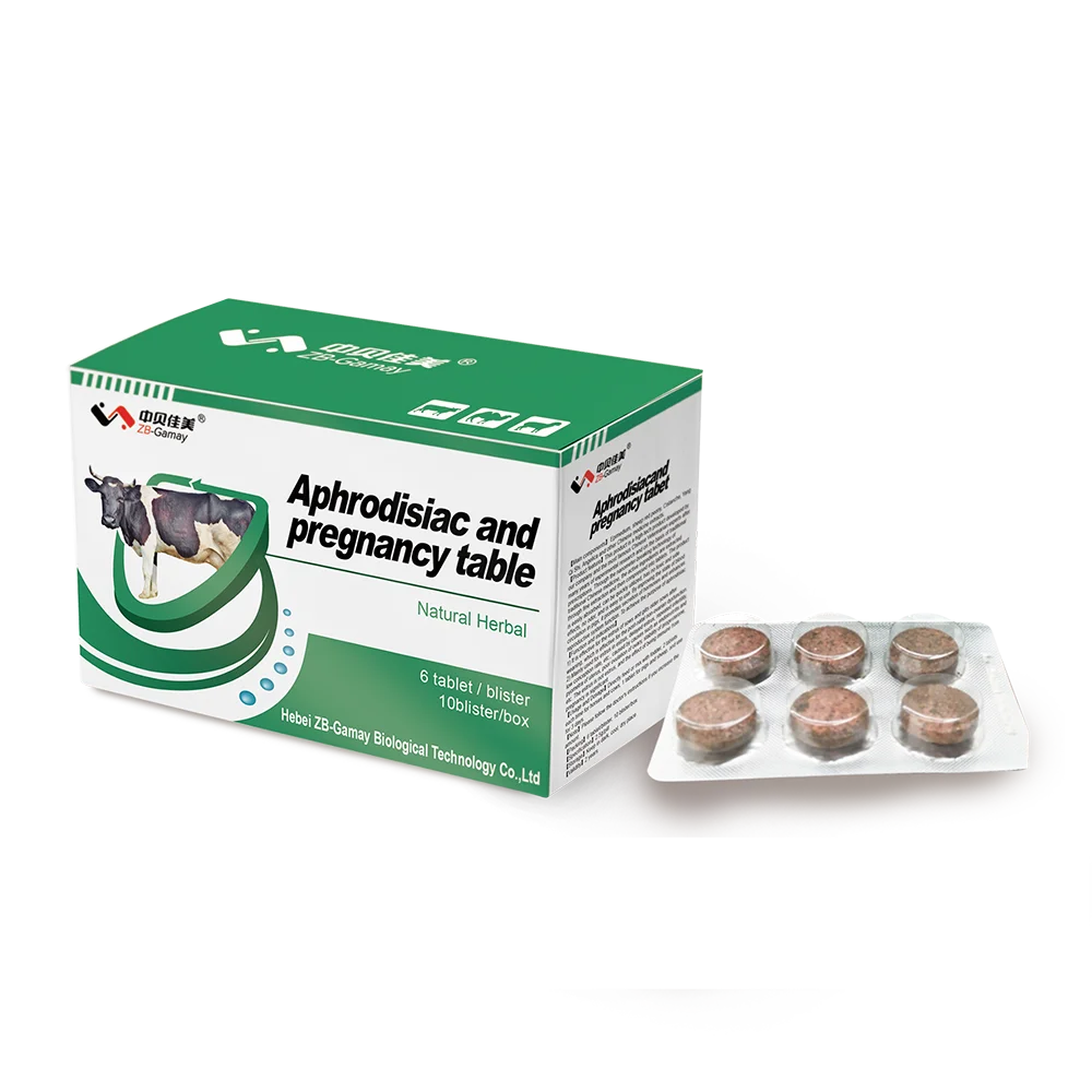 
Aphrodisiac and pregnancy tablet cattle sow use China manufacture 