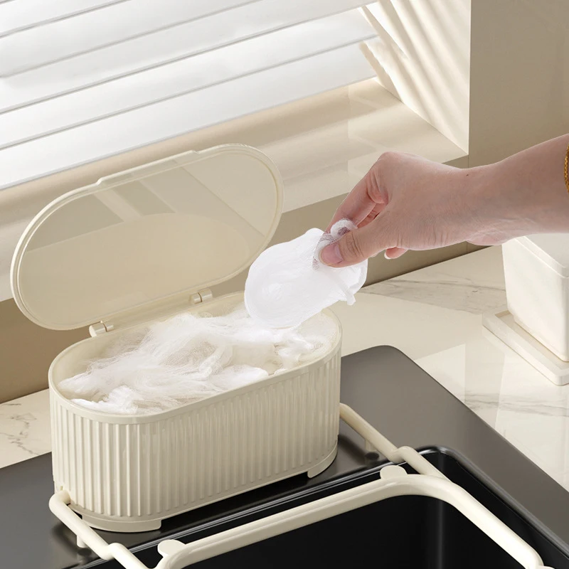 2024 Hot Sales Sink Drain Hole Trash Strainer Mesh Disposable Garbage Bag Bathroom Kitchen Waste Bin Filter