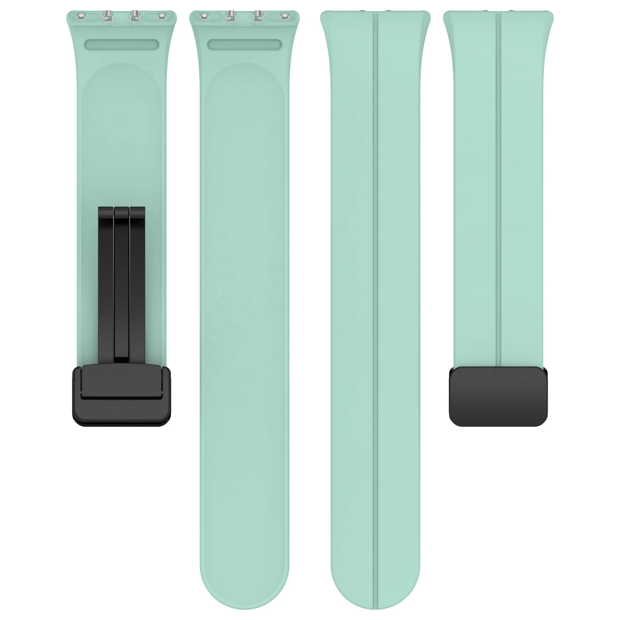 Magnetic Buckle Silicone Sport Band for Samsung Galaxy Fit 3 Strap Fit3 SM-R390 Bracelet