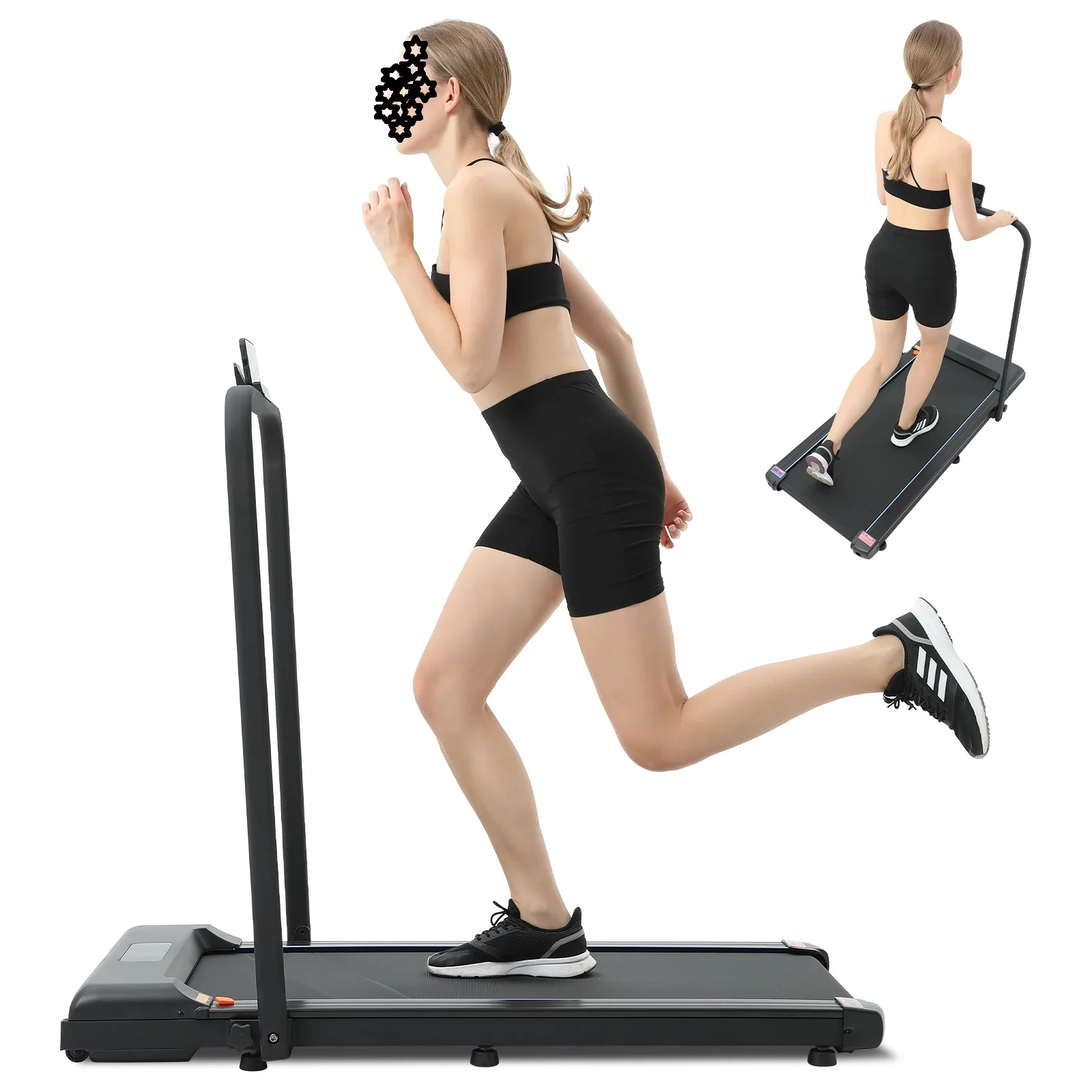 Maibu High Quality Electric Treadmill Collapsible Under Desk Treadmill Treadmill Walking Pad For Home