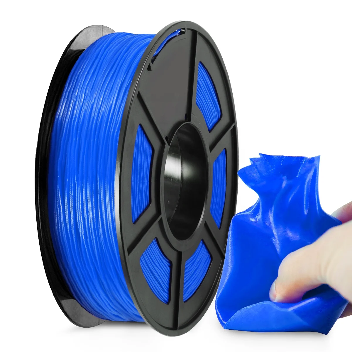 
1.75Mm 1Kg TPU 3D Roll Spool Filament for 3D Printer 