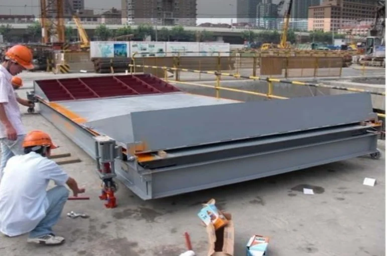 3x8m 60 ton mobile  truck scale price