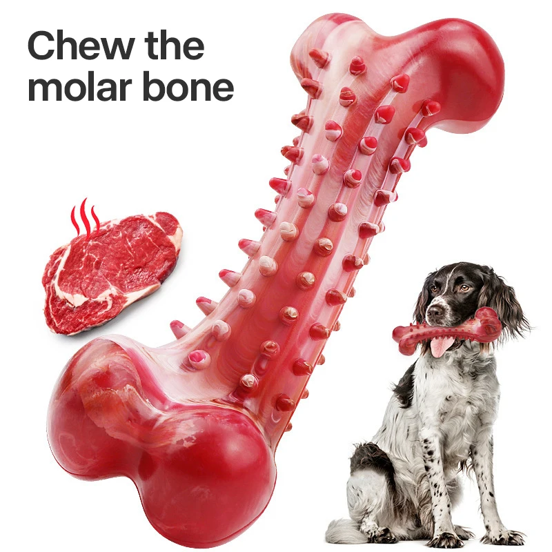 Pakeway Dog Chew Bones for Aggressive Chewers Durable Dog Chew Toys Nearly Indestructible Tough Dog Toys