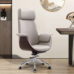 Foshan factory Wholesale office chair black leather swivel conference office chair with wheels