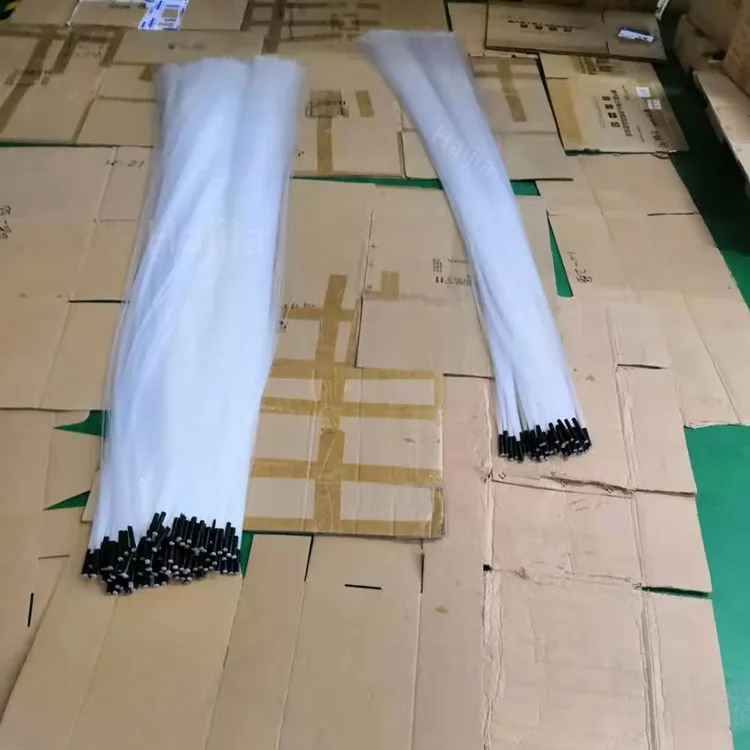 
wholesale diameter 0.25mm - 20mm straight end glow PS plastic fiber optic 