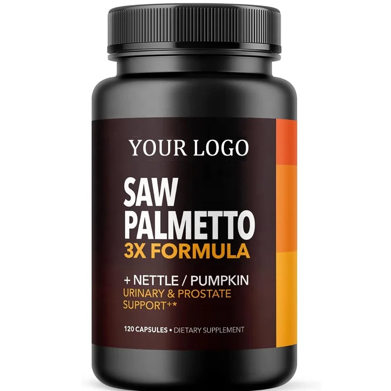Saw Palmetto Prostate Supplement for Men With Stinging Nettle Pumpkin Seed Extract DHT Blocker Prostate Urinary Health