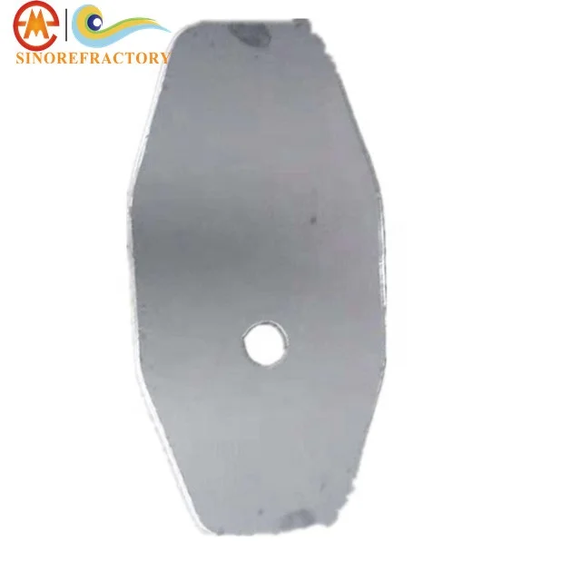 Al-Zr-C Slide Gate Plate with 2 times impregnation 1213K