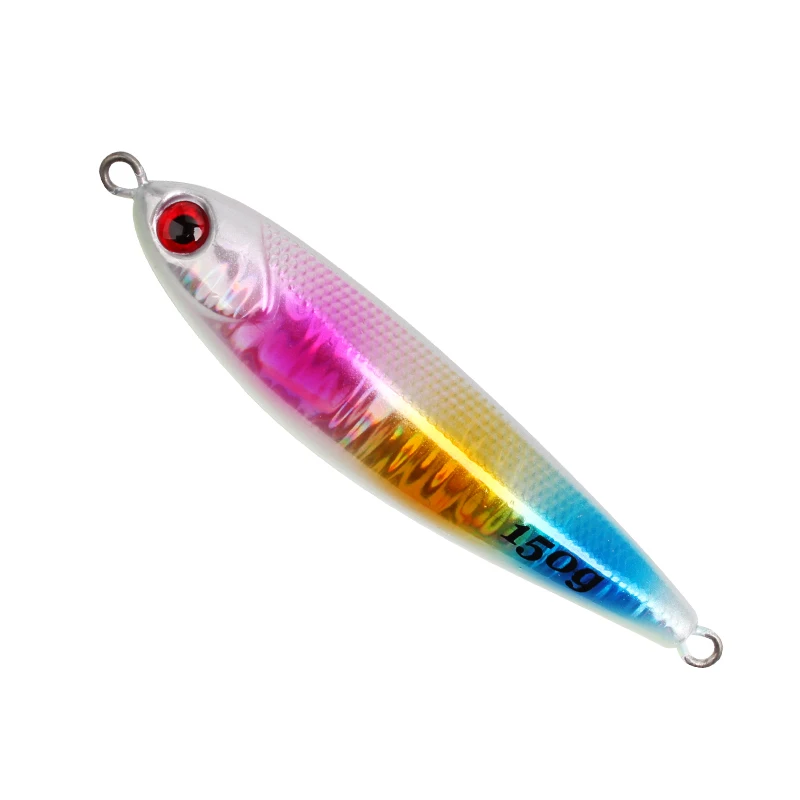 Long Throw Distance Deep Saltwater Sinking Lead Metal Vertical Jigging Lures
