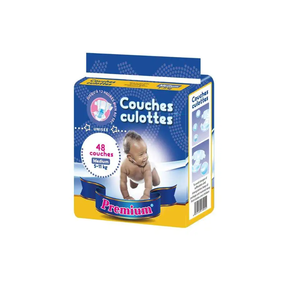 BEBEBOO Pampering Bebek Bezi Diaper Nappies Manufacturing Couches Bebe Wholesale Disposable Training Pants Soft Printed Design