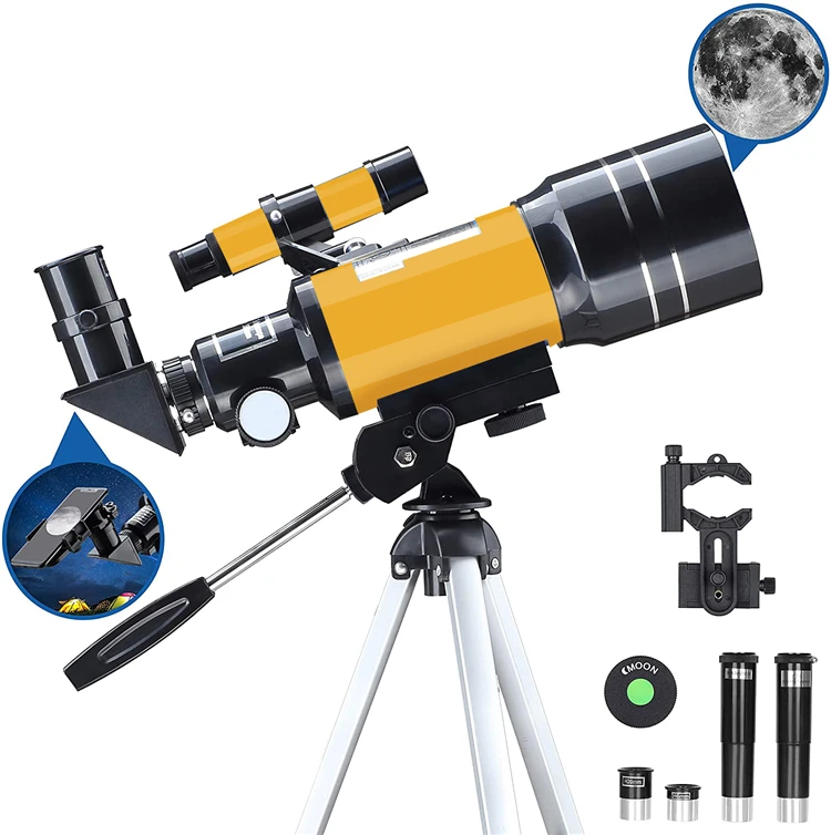  Eyepice астрономический профессиональный телескоп 70x300