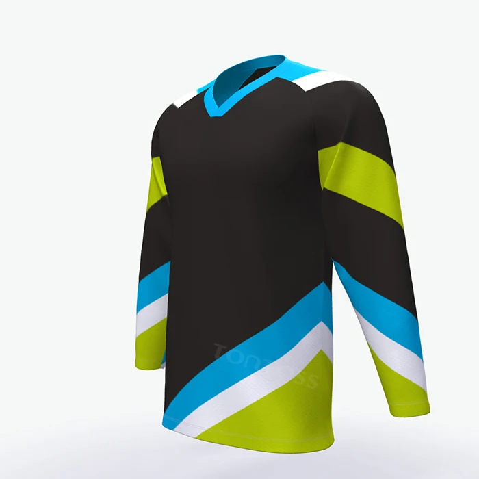 Wholesale New Cheap Ice Hockey Jersey Team Color With Any Logo Any Number For Adult / Youth
