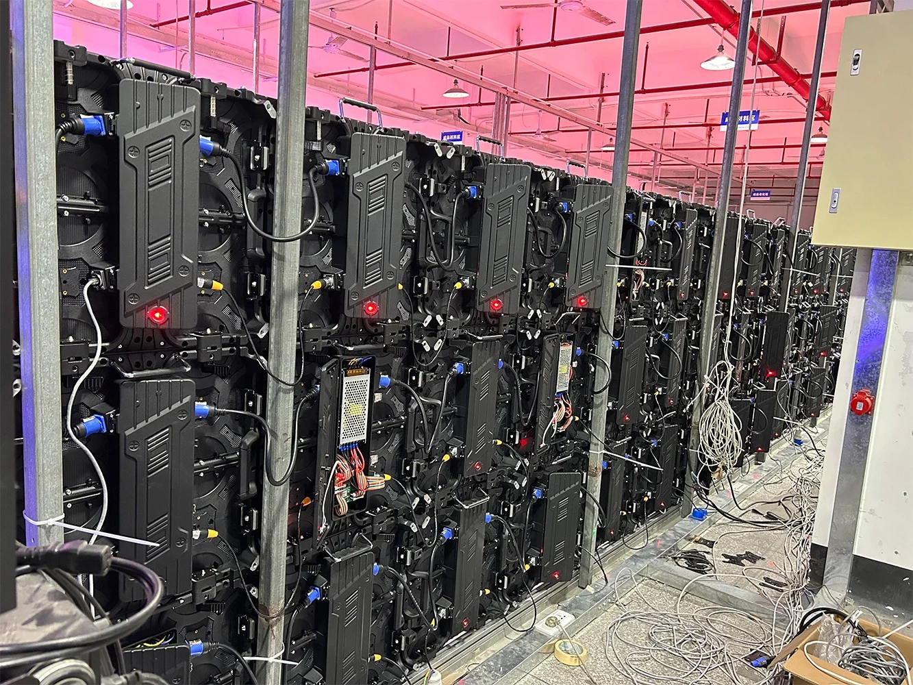 TOPLED GOB led display price 500x500mm P1.9 P1.95 P1.953 indoor led video wall