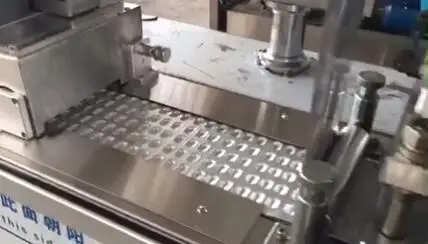 
DPP-150C Automatic Blister Packing Machine for Honey Butter Jam Chocolate Olive Oil Cheese 