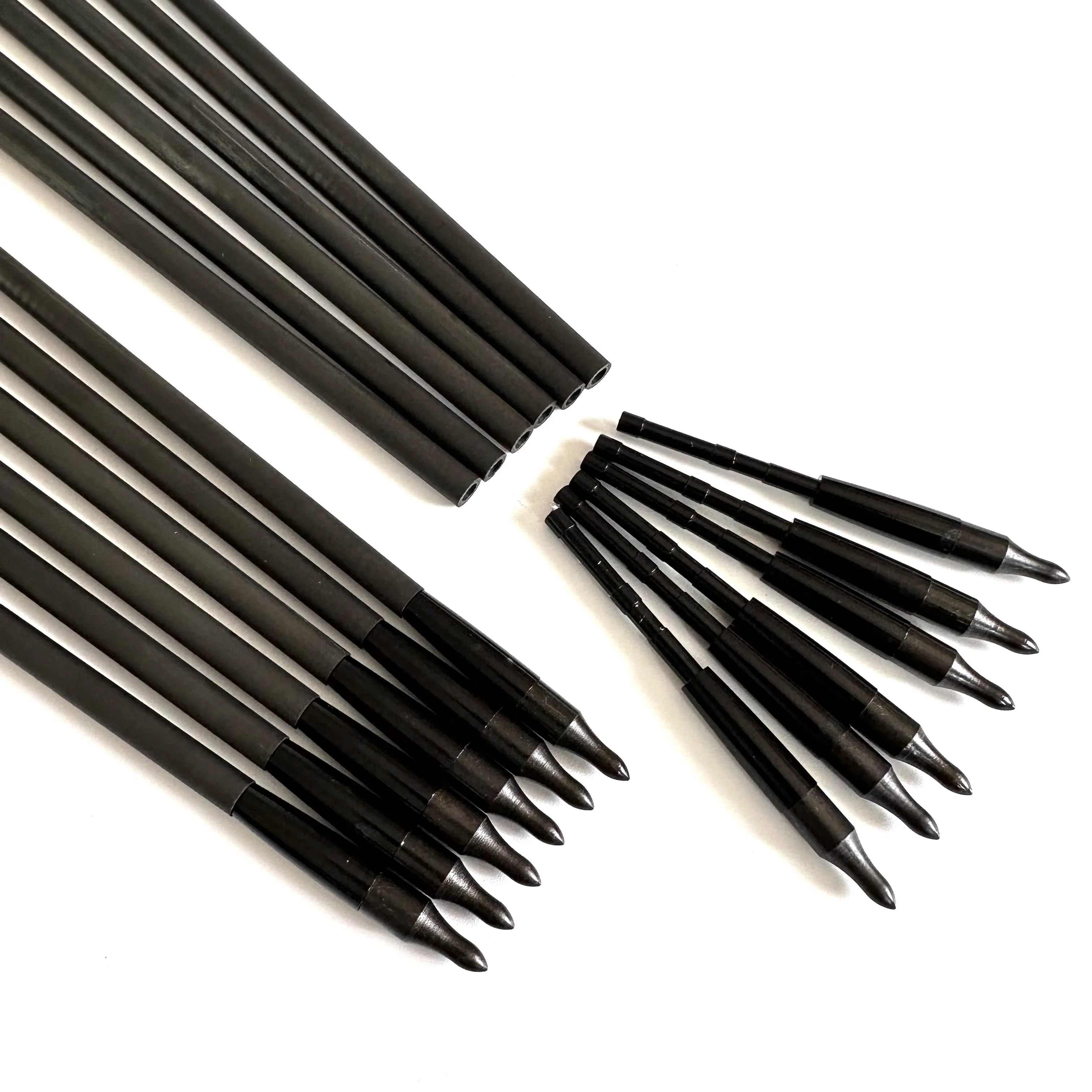 Hunting Shooting ID5.2mm Accessories Steel Tip Point Pure Carbon Crossbow bow and arrow Collodion