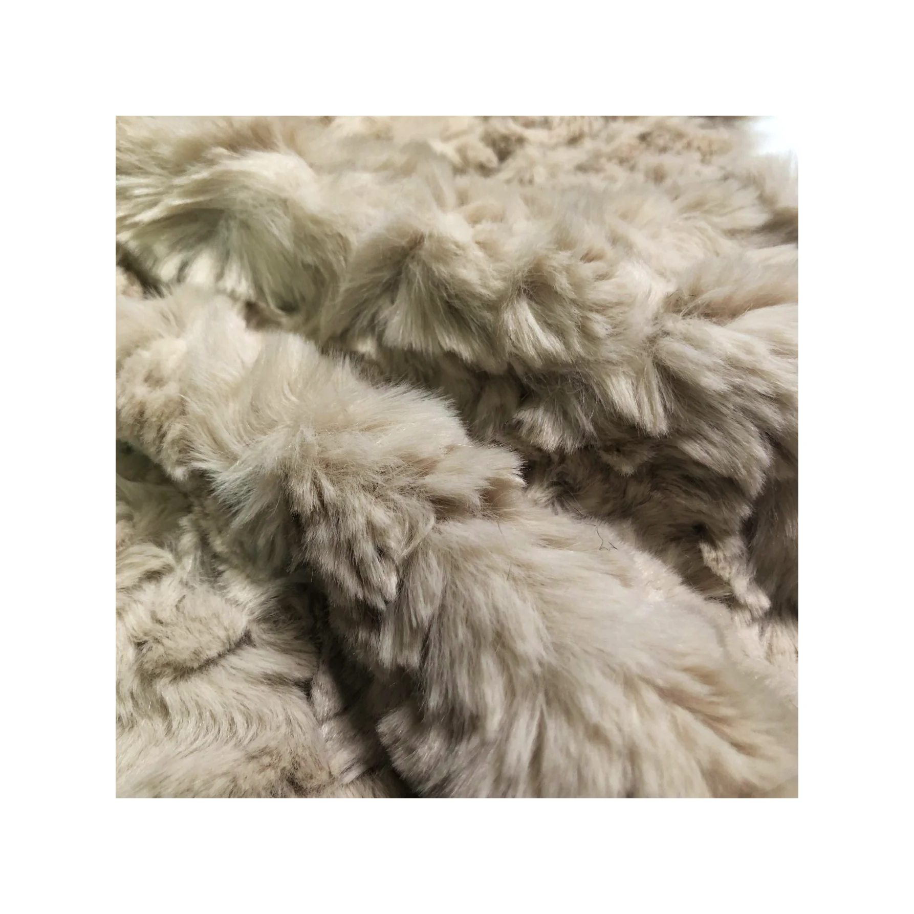 SUPER SOFT SMOOTH POLYESTER MADE SHORT HAIR FUR FABRIC