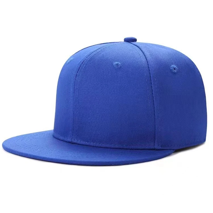 Plain Blank Snapback Baseball Cap 3D Embroidery Custom Logo 6 Panel Adjustable Snapback Caps Sport Hats