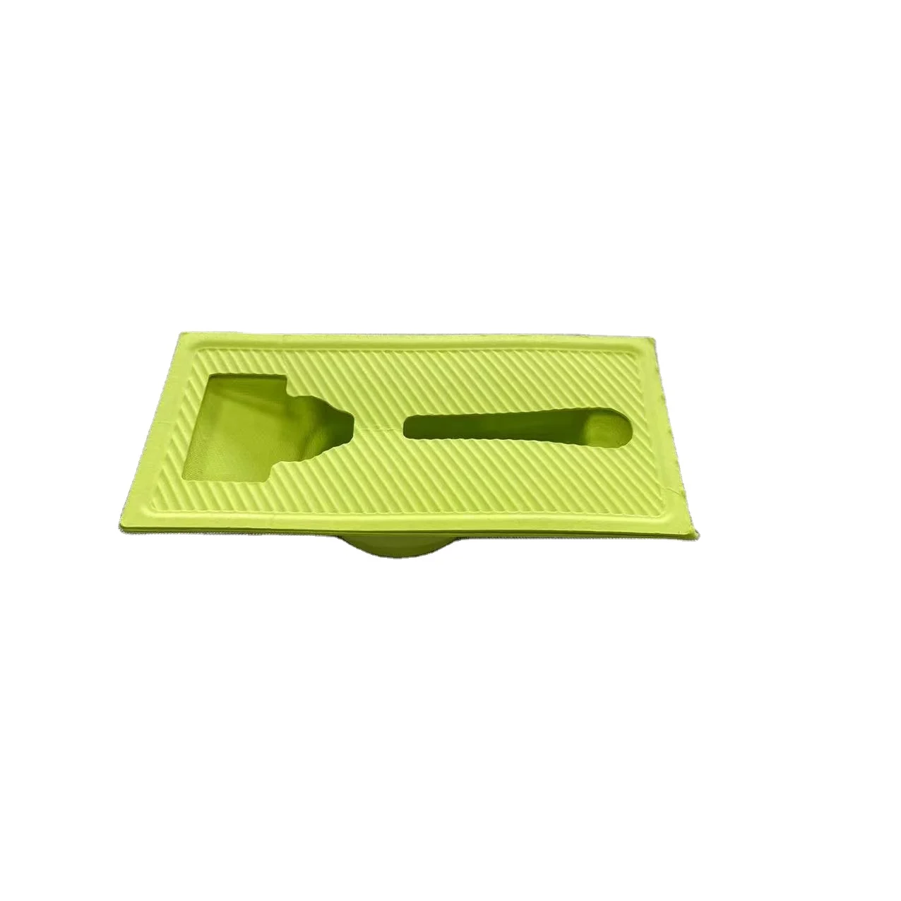 Eco Friendly Plant Molded Fiber Electronic Device Paper Bamboo Pulp Product Packaging Holder Insert
