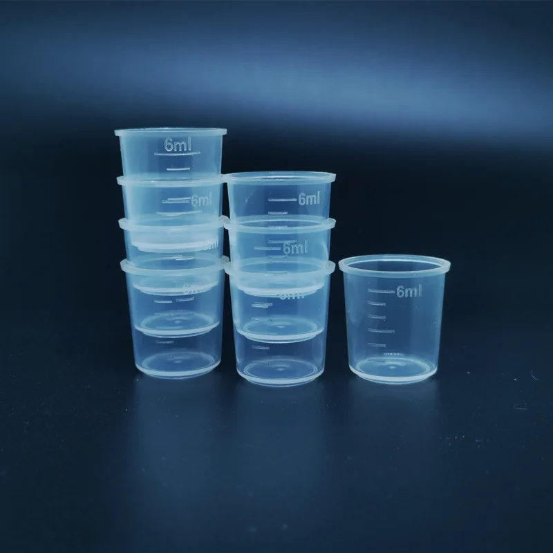 15ml 20ml 30ml measuring cup transparent plastic measuring cup