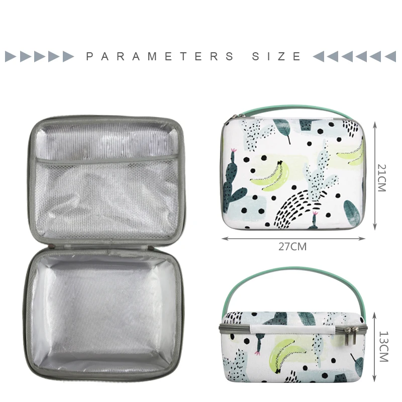 Wholesale Custom Picnic Boxes Super Large Capacity Insulated Lunch Handbag Eva Picnic Storage Bag