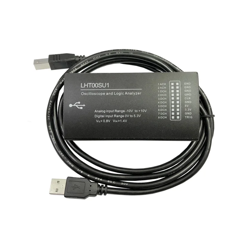 LHT00SU1 Virtual oscilloscope logic analyzer I2C SPI CAN uart