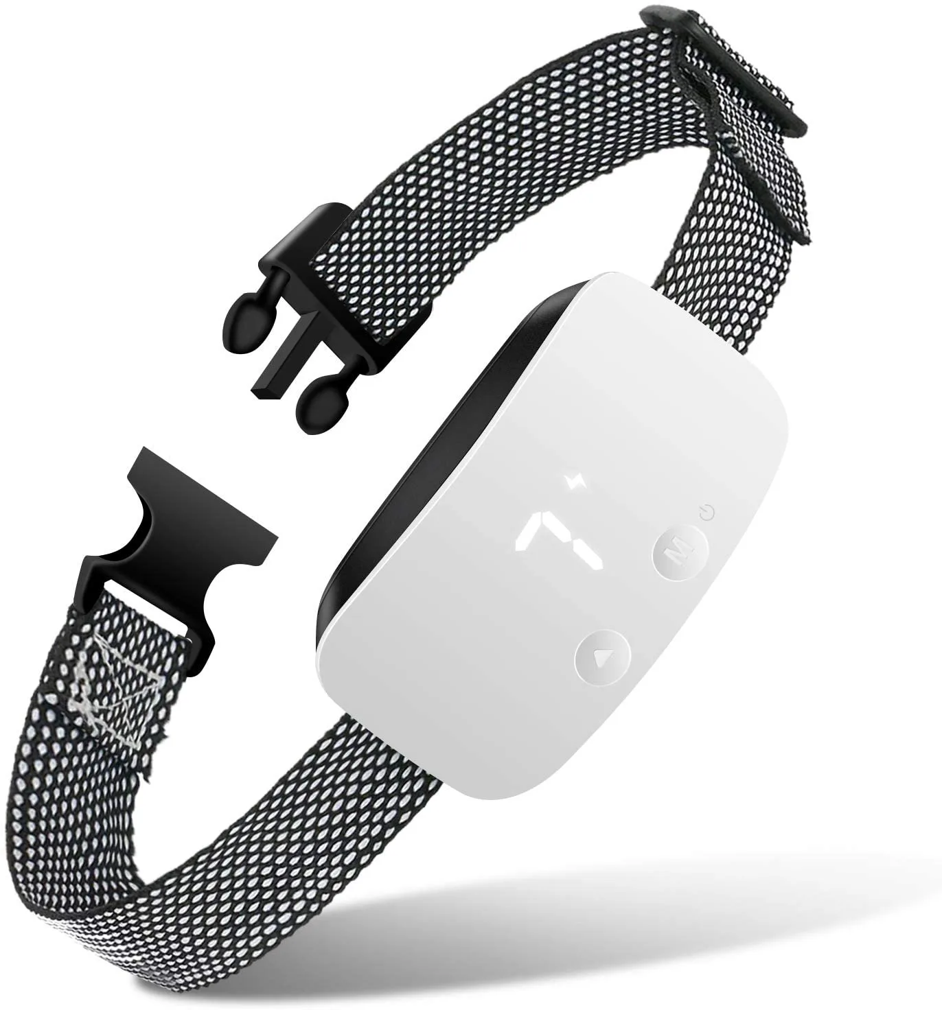 Электрический тренировочный ошейник против лая, водонепроницаемый ошейник для собак с звуковым сигналом, вибрацией, током, 7 уровнями защиты от лая, перезаряжаемый