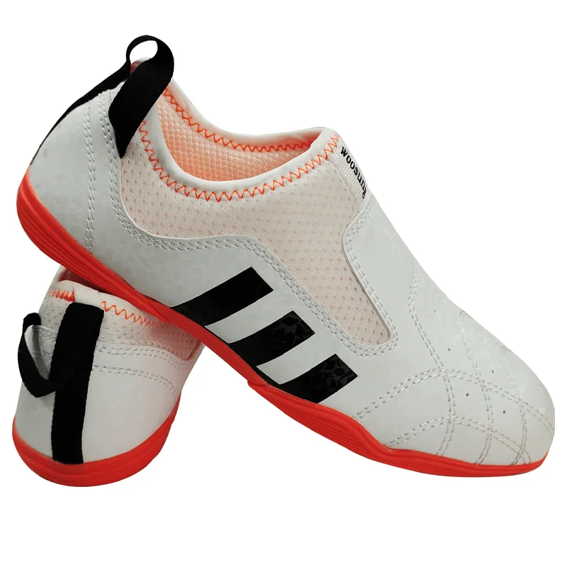 Закупка фестиваль скидка Woosung профессиональное мягкое дышащее оборудование для боевых искусств спарринга обучающее обувь каратэ