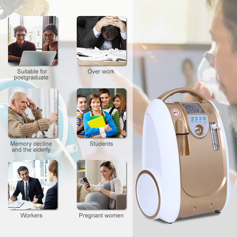 New Hospital Psa Portable 1-7l Medical Oxygene Concentrator For Home Use Oxygen Generator