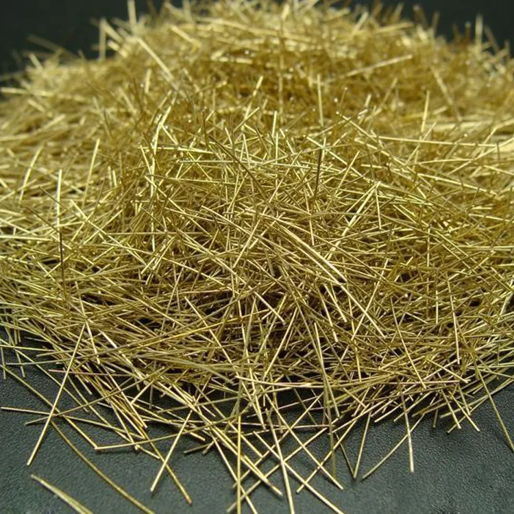 0.2*13 MM Copper Coated Micro Steel Fiber for Concrete UHPC