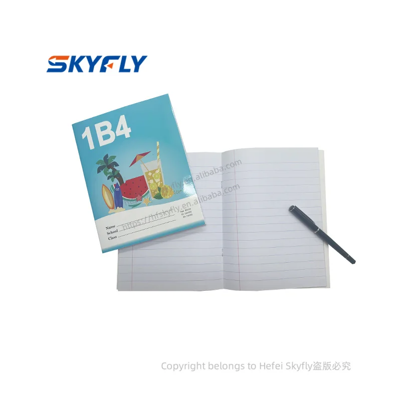 Factory wholesale customized design school notebook student notebook exercise book for students