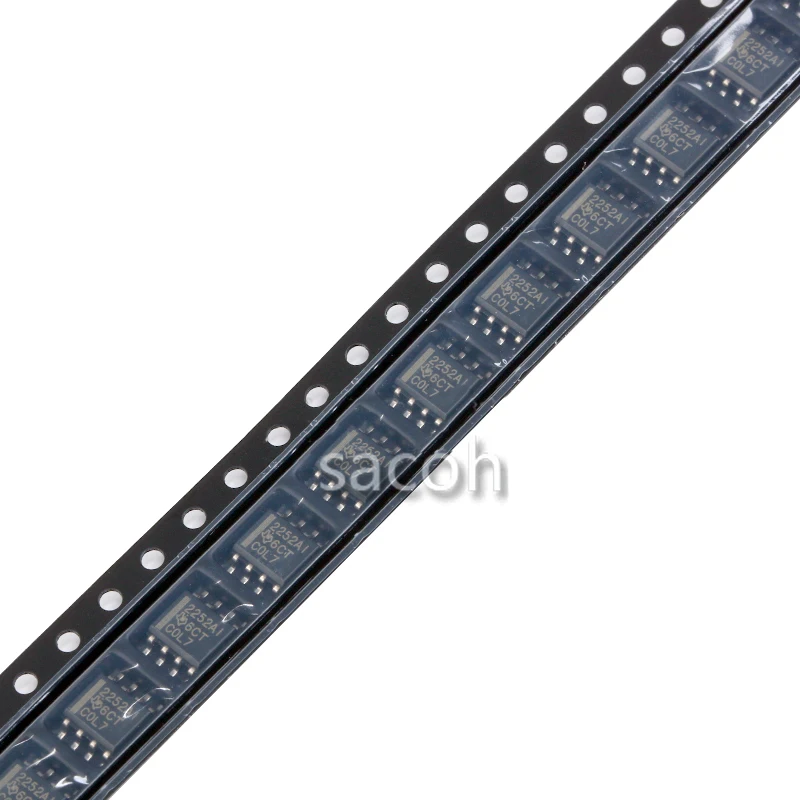 Новый оригинальный TLC2252AIDR 2252AI TLC2252AID TLC2252 SOIC-8 To-Rail двойной операционный усилитель