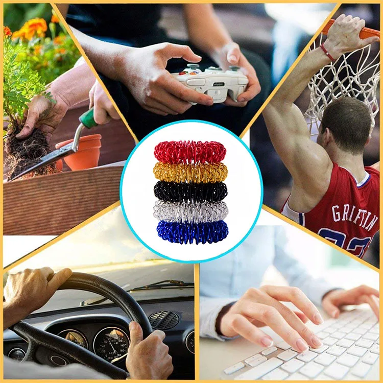 free shipping ready to ship blood improving circulation finger acupressure finger massager ring